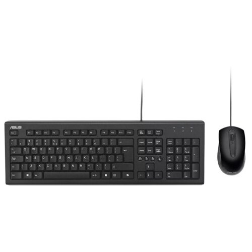 Asus U2000 USB Copilot žična črna slovenska tipkovnica + mi&scaron;ka Cene