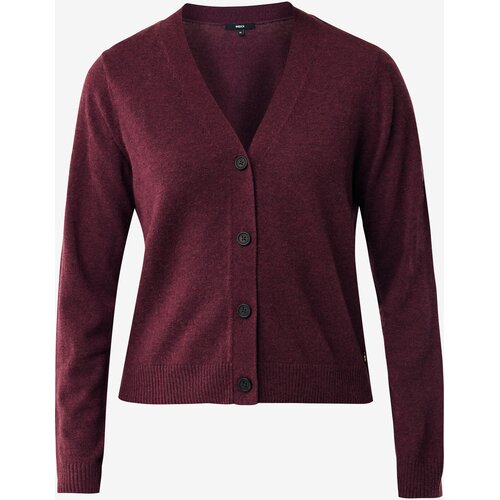 Mexx Ženski kardigan Aralia MF006600853W, Regular, Dugi rukav, Bordo Cene