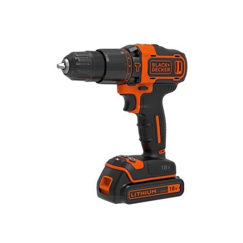 Black &amp;amp; Decker aku udarna bu&amp;scaron;ilica 18V 2AH BDCHD18K1B2-QW Slike