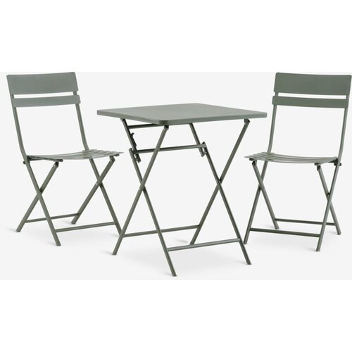 Linnea VELORA Bistro garnitura W60xL60 zelena Cene