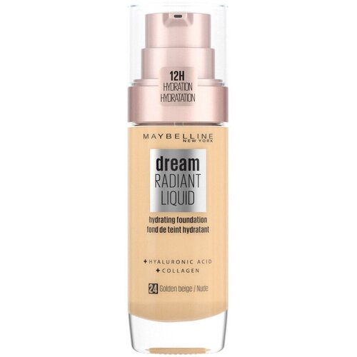 Maybelline Pudri & podlage Dream Radiant Liquid Foundation - 24 Nude Bež Cene
