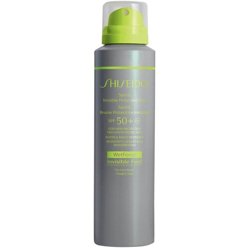 Shiseido Sports Invisible Protective Mist SPF50+ vodoodporna zaščita pred soncem za telo za vse tipe kože 150 ml Cene
