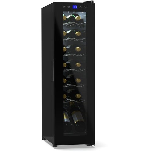 Klarstein Shiraz 14 Slim Uno hladnjak za vino 14 boca 5 - 18 °C upravljanje na dodir Cijene