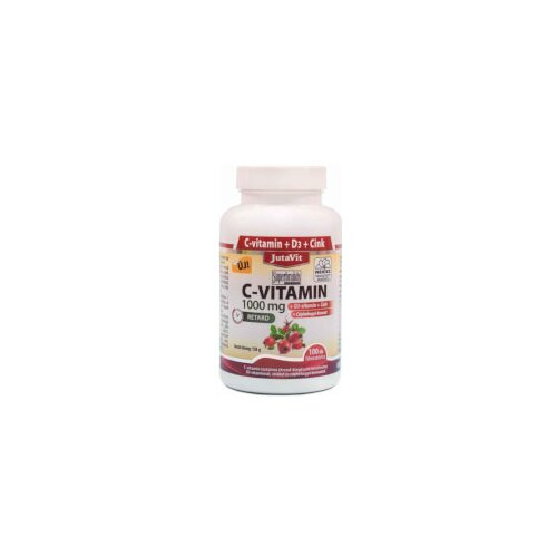 JutaVit C-Vitamin 1000mg retard + D3 + Cink + ekstrakt &amp;scaron;ipurka Slike