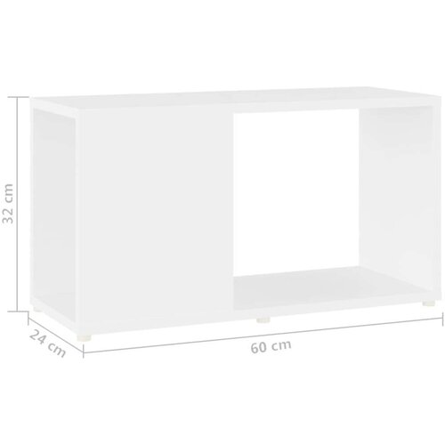 VidaXL TV ormarić bijeli 60 x 24 x 32 cm od iverice Slike