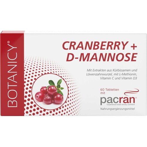 Botanicy Cranberry + D-Mannose - 60 tab. Cene