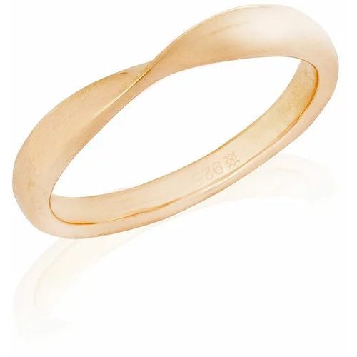 ANIA KRUK Srebrni prsten pokriven zlatom Trendy Trendy