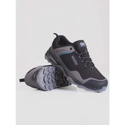 DK marka niezdefiniowana Trekking boots for men Waterproof gray