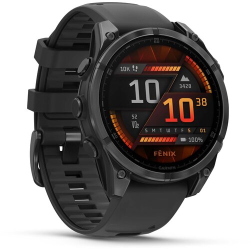 Garmin fenix 8 (47mm) Black/Slate Grey Slike