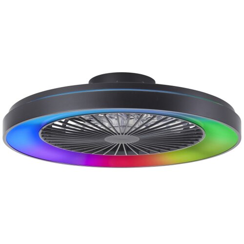 Brilliant LED RGBW prigu&amp;scaron;iva plafonski ventilator MAZZARO LED/24W/230V + daljinski upravljač Slike