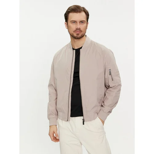 Calvin Klein Bomber jakna Hero K10K112783 Bež Regular Fit