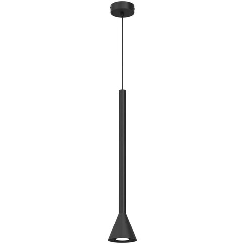  Luster na sajli MAZZO 1xGU10/8W/230V crna Slike