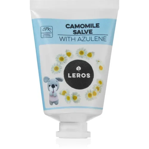 Leros Camomile salve with azulene mazilo za občutljivo in suho kožo 30 ml