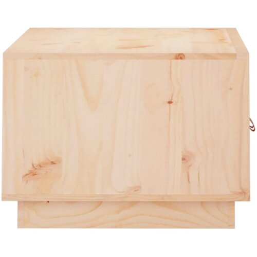  Stolić za kavu 80 x 50 x 35 cm od masivne borovine Slike