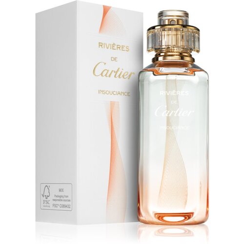 Cartier Rivi&amp;egrave;res de Insouciance toaletna voda uniseks 100 ml Slike