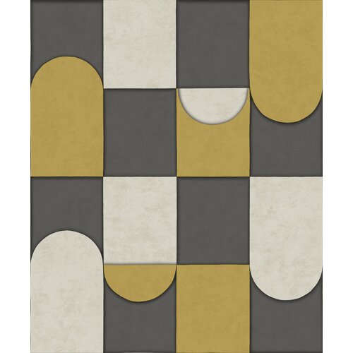 Decoprint Wallcoverings Tapeta Affinity 3D Patchwork (5 boja) Slike