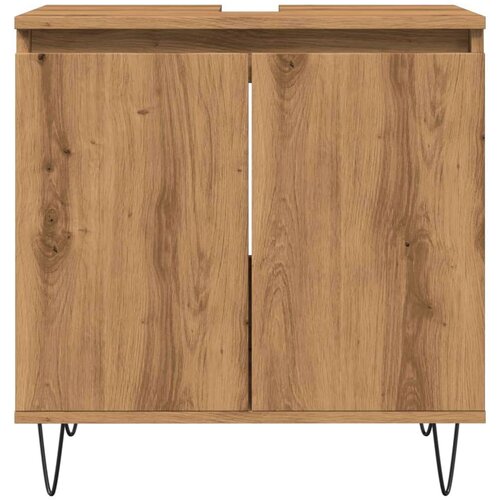 vidaXL Kupaonski ormarić Artisan hrast 58x33x60 cm konstruirano drvo Cijene
