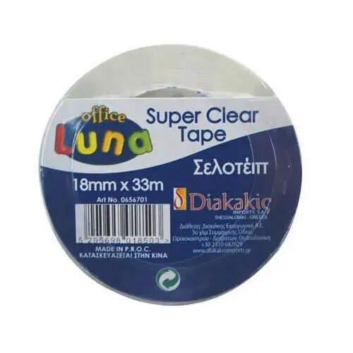 Luna Prozorni lepilni trak &scaron;irine 18mm, 33 metrov Cene