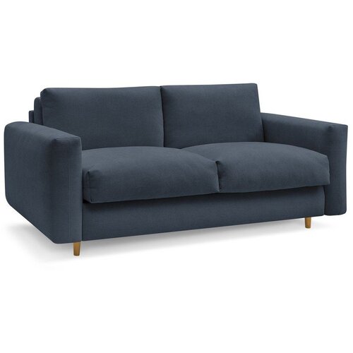 Bobochic Paris Temno modra sedežna garnitura za spanje/raztegljiva 200 cm Cocoone &amp;ndash; Slike