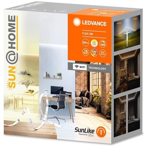 Ledvance led prigu&amp;scaron;iva traka sun@home flex 3m LED/13,5W/230V wi-fi cri 95 Slike