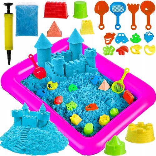  Set kreativni kinetički pijesak 2kg + pje&amp;scaron;čanik i modeli Slike