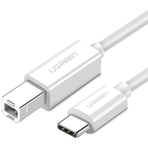 Ugreen US241 USB kabel USB 2.0 1,5 m USB C USB B 0,48 Gbit/s Bijelo Slike