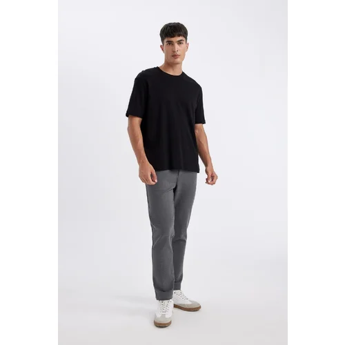 Defacto Tailored Regular Fit Straight Leg Pocket Trousers