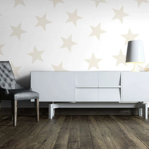  tapeta - Beige Star 100x70