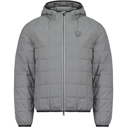 Ea7 Emporio Armani TRAIN PREMIUM SHIELD THERMORE HOODED JACKET Siva Slike