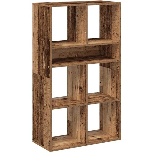 Maison Chic Knjižna omara - Knjižni regal starinski les 66x31x112 cm inženirski les, (21725518) Cene