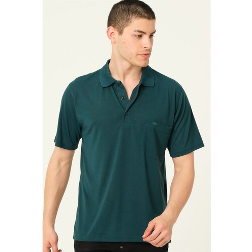 Dewberry T0061 MEN&amp;#039;S T-SHIRT-GREEN Slike