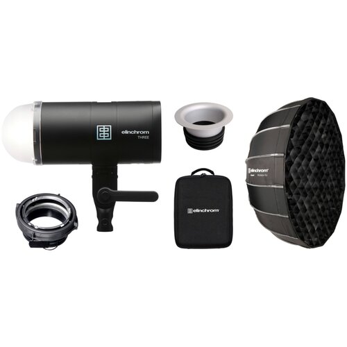 ELINCHROM THREE Off Camera Flash Portrait Kit Slike