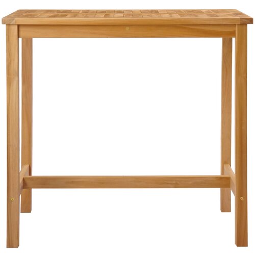  Stol za bar Prirodna 110 x 60 x 105 cm Masivni teak Slike