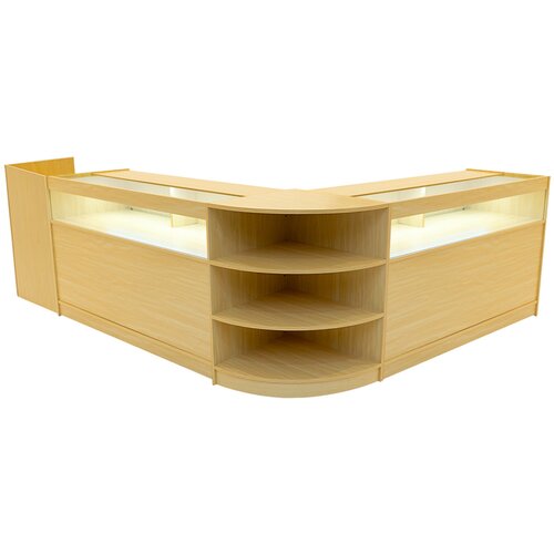 Monster Komplet LED prodajnih pultov Sagittarius LM60, TB60 in 2 x B1500 - javor, (5000279094) Cene