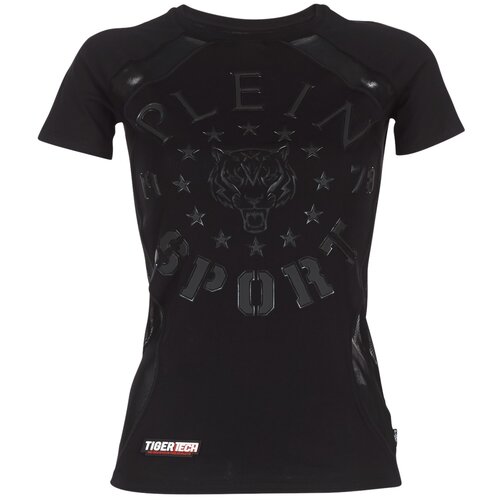 Philipp Plein Sport Majice s kratkimi rokavi FORMA LINEA Črna Cene