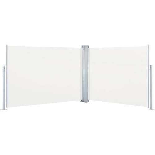 Maison Chic Zložljiva stranska tenda - Senčniki krem 120x1000 cm, (22039880) Cene