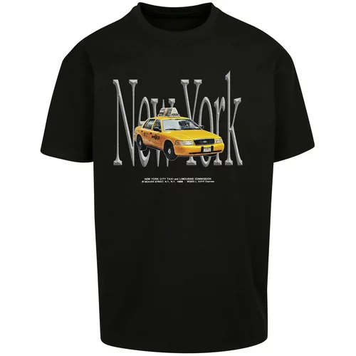 Mister Tee Majica 'NY Taxi' zlatno žuta / dimno siva / crna / bijela