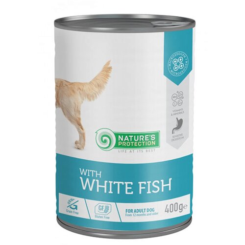 Natures Protection np adult white fish sensitive digestion Slike