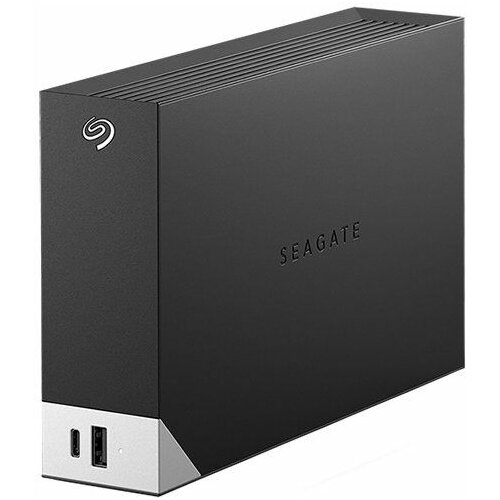 Seagate 8TB One Touch Desktop External Drive with Built-In Hub (Black) Cene
