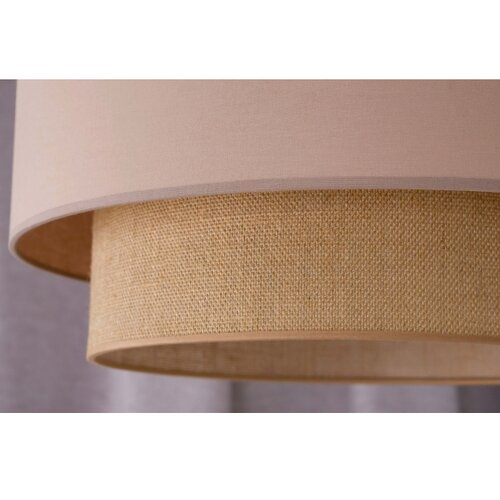  Duolla - Luster na sajli BOHO 1xE27/15W/230V prečnik 45 cm bež/braon Slike