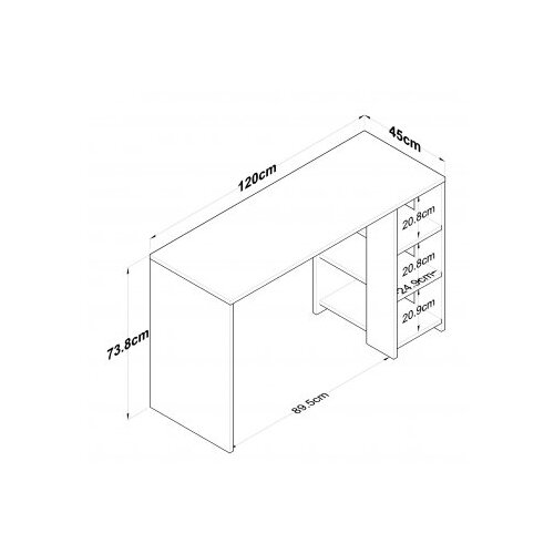 Hanah home radni sto HA108 2585 Cene
