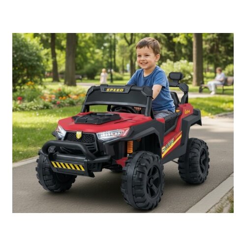  Veliki Dečiji Dvosed UTV Off-Road Beast 4&times;4 &ndash; Crveni (SM-26204C) Cene