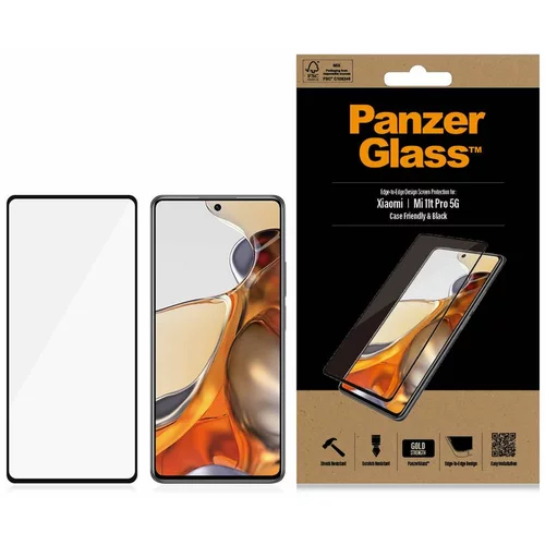 Panzerglass zaštitno staklo za Xiaomi Mi 11t Pro 5G case firendly black