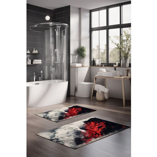  CT-5044 multicolor bathmat set (2 pieces) Cene