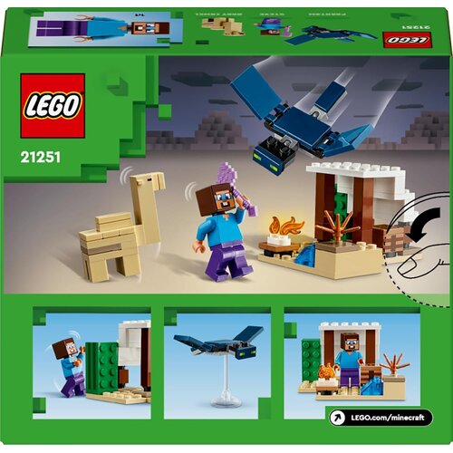 Lego Minecraft Stevova pu&scaron;čavska odprava &scaron;tevilka 21251 Cene