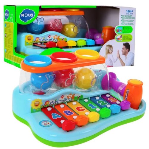 Hola glazbeni instrument s čekićem i lopticama Slike