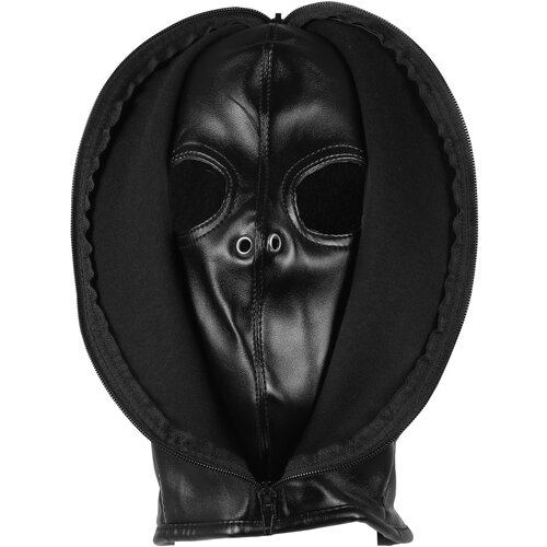 Ouch! Xtreme Zip-up Bondage Mask Black Slike