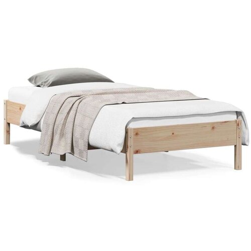  Okvir za krevet 100 x 200 cm od masivne borovine Slike