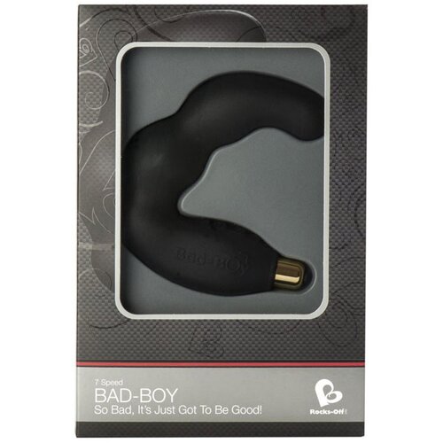Rock-Off Bad Boy crni analni vibrator sa 7 vibracija ROCKS00104 Cene