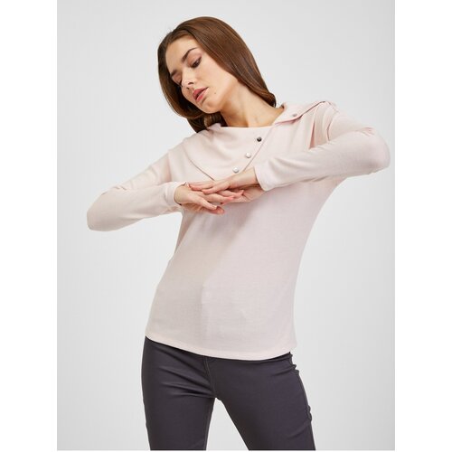 Orsay Light pink Women&amp;#039;s T-Shirt with Decorative Details - Women Slike